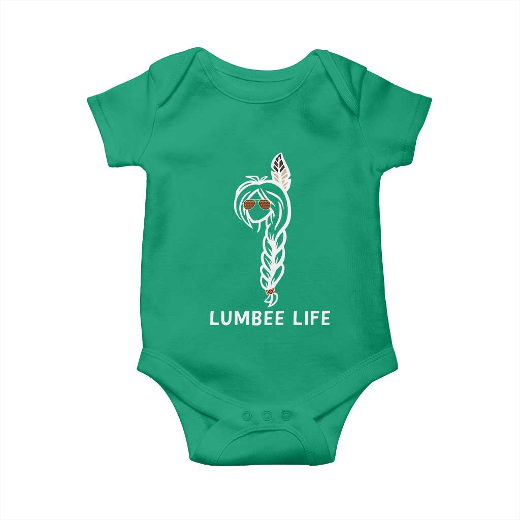 Native American Women Baby Onesie Lumbee American Indian Tribe Indigenous Girl Life TS14 Irish Green Print Your Wear