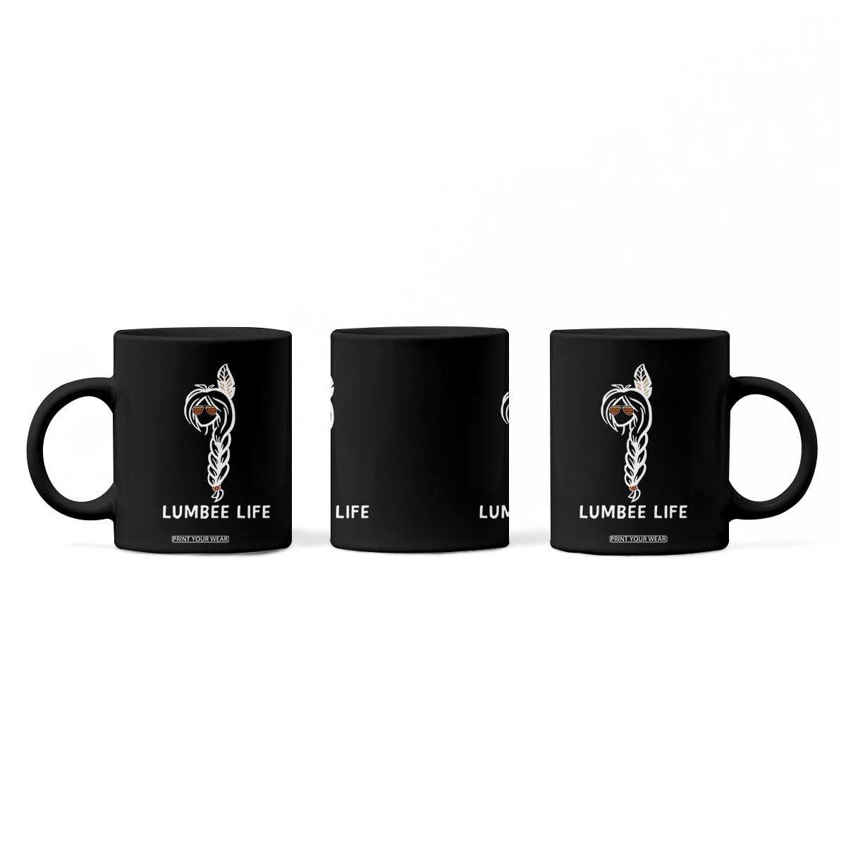 Native American Women Coffee Mug Lumbee American Indian Tribe Indigenous Girl Life TS14 Print Your Wear
