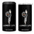 Native American Women 4 in 1 Can Cooler Tumbler Lumbee American Indian Tribe Indigenous Girl Life TS14 One Size: 16 oz Black Print Your Wear