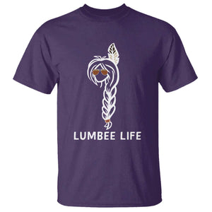 Native American Women T Shirt Lumbee American Indian Tribe Indigenous Girl Life TS14 Purple Print Your Wear
