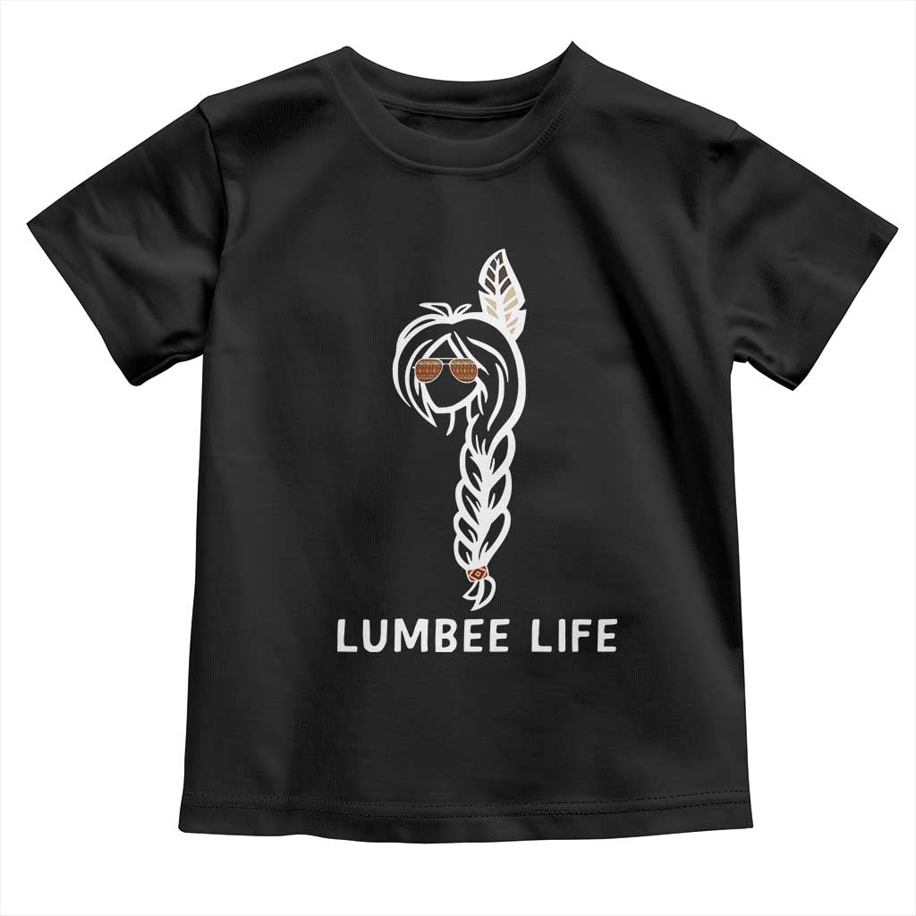 Native American Women Toddler T Shirt Lumbee American Indian Tribe Indigenous Girl Life TS14 Black Print Your Wear