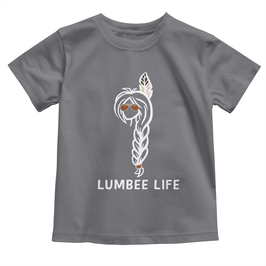 Native American Women Toddler T Shirt Lumbee American Indian Tribe Indigenous Girl Life TS14 Charcoal Print Your Wear