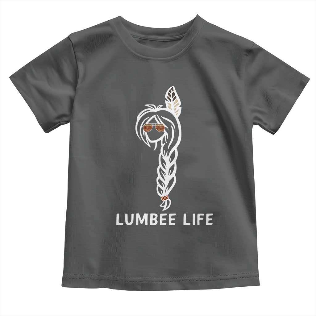 Native American Women Toddler T Shirt Lumbee American Indian Tribe Indigenous Girl Life TS14 Dark Heather Print Your Wear