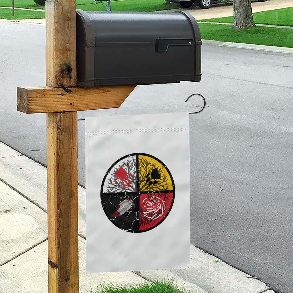 Native American Medicine Wheel MMIW Garden Flag TS14 Print Your Wear