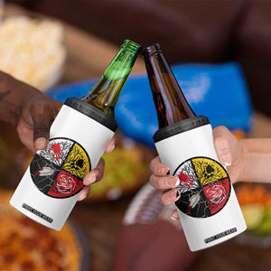 Native American Medicine Wheel MMIW 4 in 1 Can Cooler Tumbler TS14 Print Your Wear