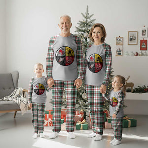 Native American Medicine Wheel MMIW Plaid Pajama Set TS14 Christmas Plaid Print Your Wear