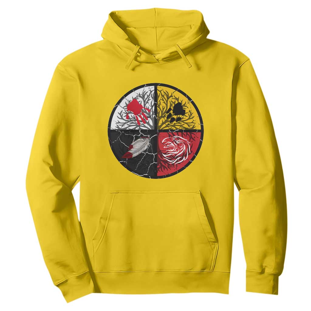 Native American Medicine Wheel MMIW Hoodie TS14 Daisy Print Your Wear