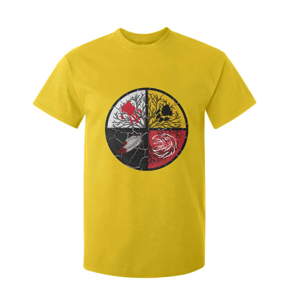 Native American Medicine Wheel MMIW T Shirt For Kid TS14 Daisy Print Your Wear