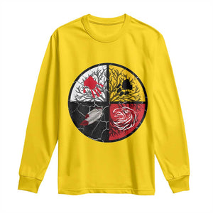 Native American Medicine Wheel MMIW Long Sleeve Shirt TS14 Daisy Print Your Wear
