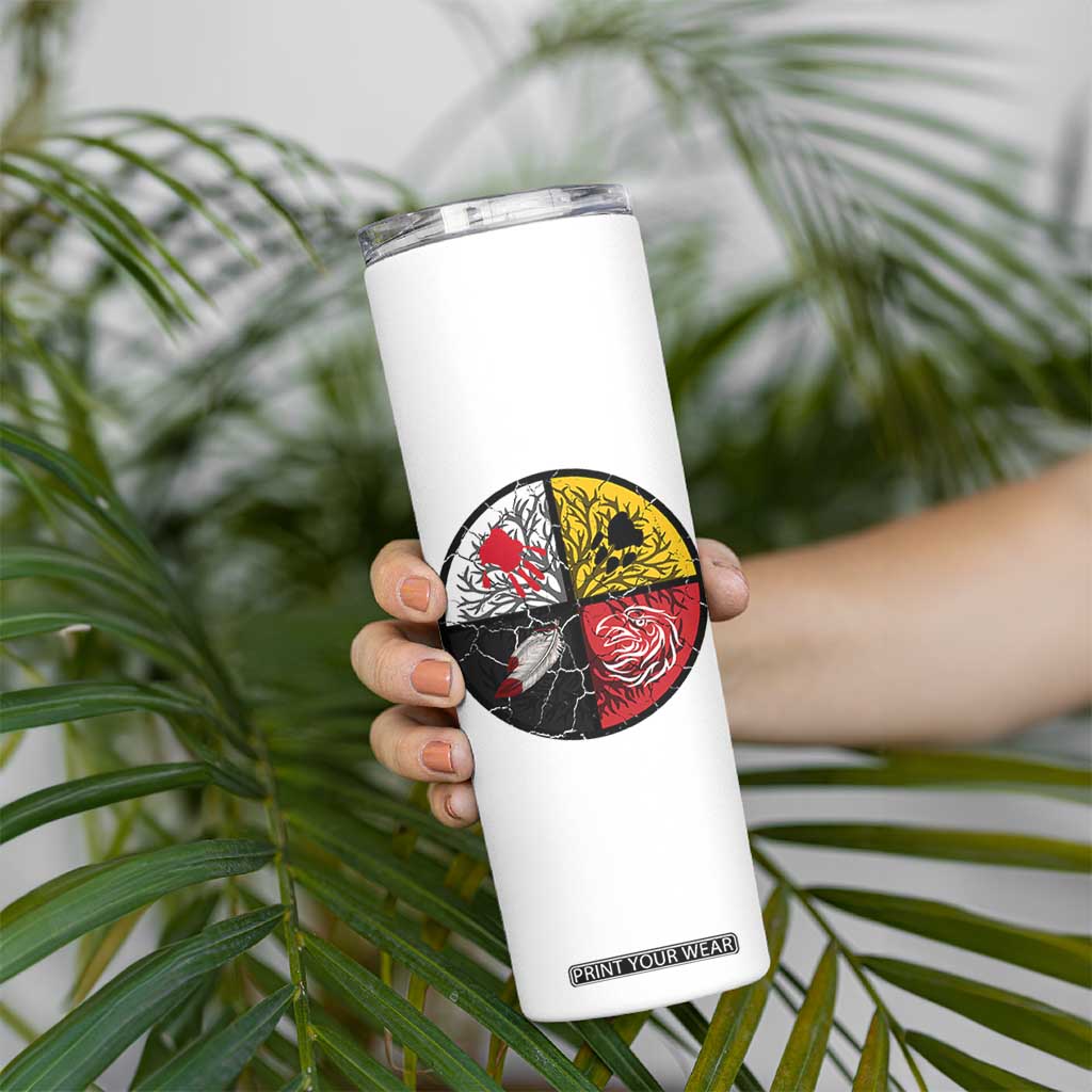 Native American Medicine Wheel MMIW Skinny Tumbler TS14 Print Your Wear