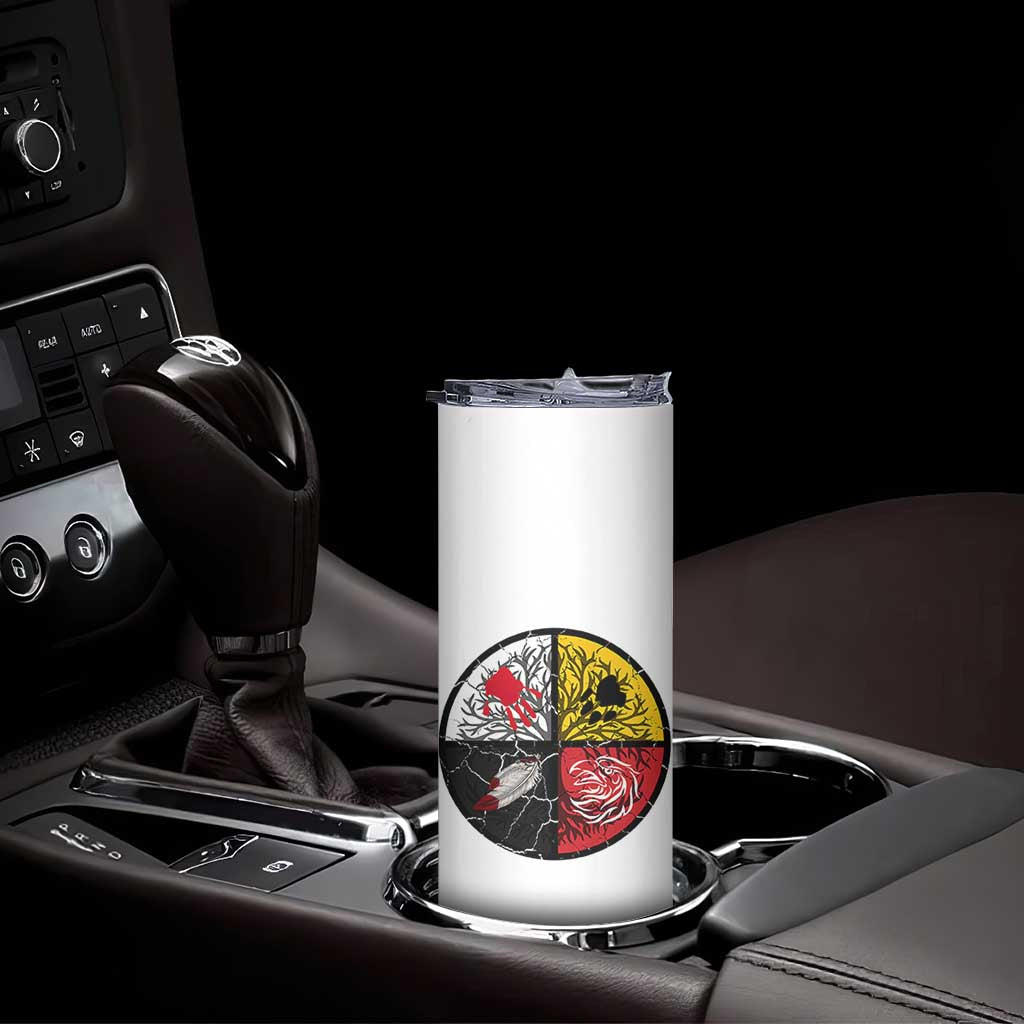 Native American Medicine Wheel MMIW Skinny Tumbler TS14 Print Your Wear
