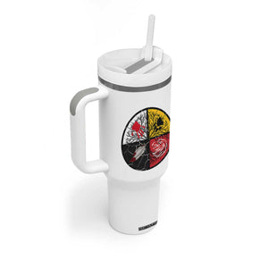 Native American Medicine Wheel MMIW Tumbler With Handle TS14 Print Your Wear