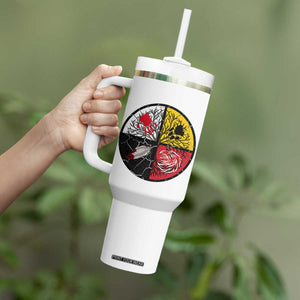 Native American Medicine Wheel MMIW Tumbler With Handle TS14 Print Your Wear