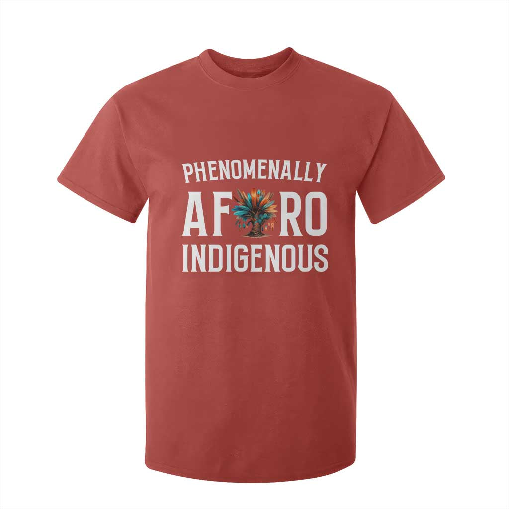Afro Indigenous Native Pride Phenomenally Indigenous People T Shirt For Kid TS14 Red Print Your Wear