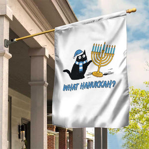 Funny Black Cat Hanukkah Chanukah Garden Flag TS14 Print Your Wear