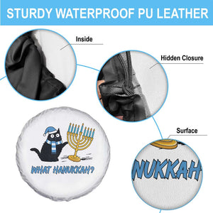 Funny Black Cat Hanukkah Chanukah Spare Tire Cover TS14 Print Your Wear
