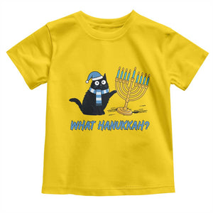 Funny Black Cat Hanukkah Chanukah Toddler T Shirt TS14 Daisy Print Your Wear