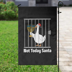Funny Goose Hanukkah Chanukah Garden Flag Not Today Santa TS14 Print Your Wear