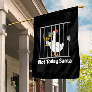 Funny Goose Hanukkah Chanukah Garden Flag Not Today Santa TS14 Print Your Wear