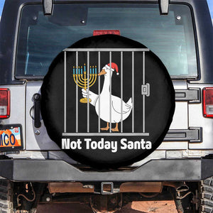 Funny Goose Hanukkah Chanukah Spare Tire Cover Not Today Santa TS14 No hole Black Print Your Wear