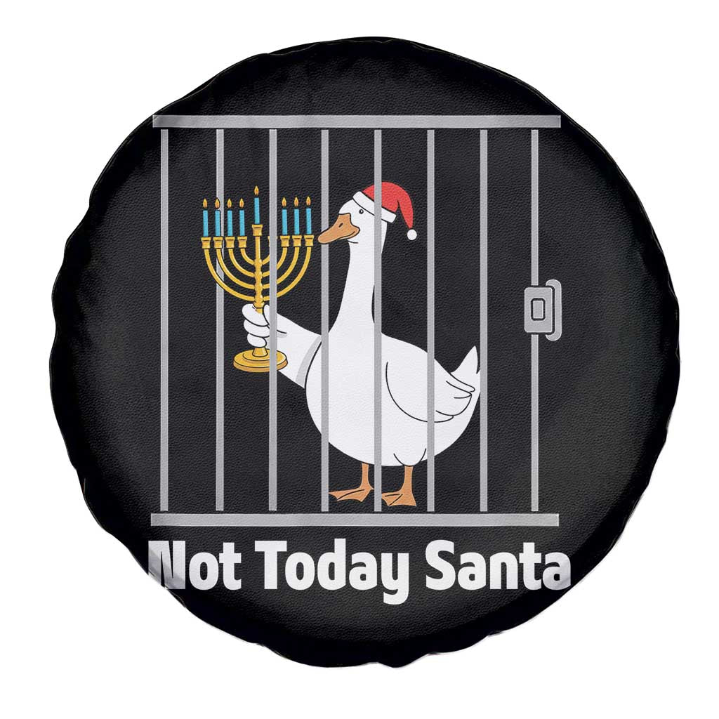Funny Goose Hanukkah Chanukah Spare Tire Cover Not Today Santa TS14 Print Your Wear