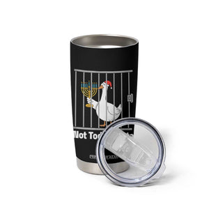 Funny Goose Hanukkah Chanukah Tumbler Cup Not Today Santa TS14 Print Your Wear