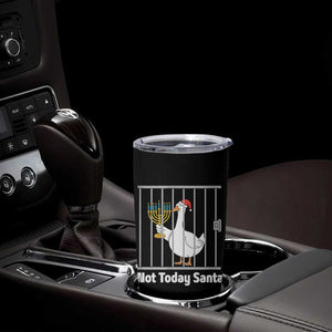 Funny Goose Hanukkah Chanukah Tumbler Cup Not Today Santa TS14 Print Your Wear