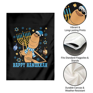 Funny Marcus The Worm Hanukkah Meme Garden Flag TS14 Print Your Wear