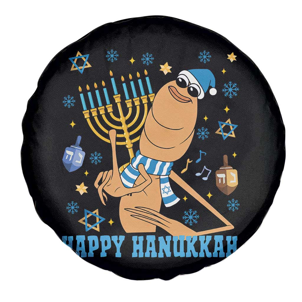 Funny Marcus The Worm Hanukkah Meme Spare Tire Cover TS14 Print Your Wear