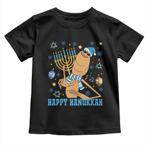 Funny Marcus The Worm Hanukkah Meme Toddler T Shirt TS14 Black Print Your Wear