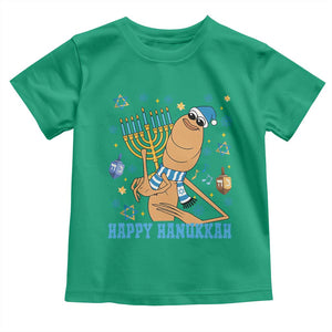 Funny Marcus The Worm Hanukkah Meme Toddler T Shirt TS14 Irish Green Print Your Wear