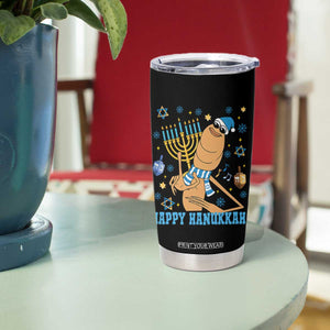 Funny Marcus The Worm Hanukkah Meme Tumbler Cup TS14 Print Your Wear