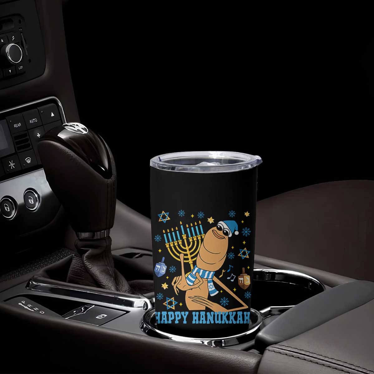 Funny Marcus The Worm Hanukkah Meme Tumbler Cup TS14 Print Your Wear