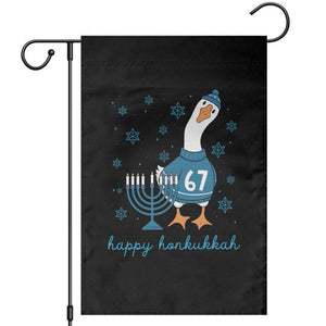 67 Six Seven Silly Goose Hanukkah Meme Garden Flag Happy Honkukkah TS14 Black Print Your Wear