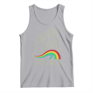 Dude I Said Friendly Tank Top Funny Gamer Quote TS14 Athletic Heather Print Your Wear