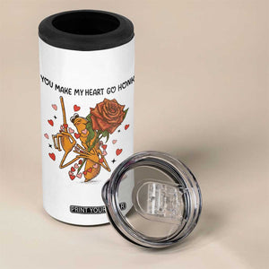 Marcus The Worm Valentine Meme 4 in 1 Can Cooler Tumbler You Make My Heart Go Honk TS14 Print Your Wear