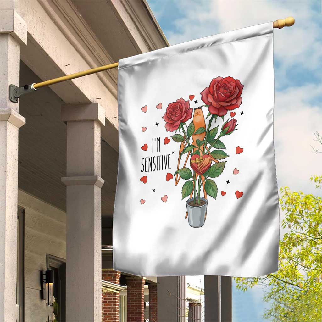 Marcus The Worm Valentine Meme Garden Flag I Am Senstive TS14 Print Your Wear