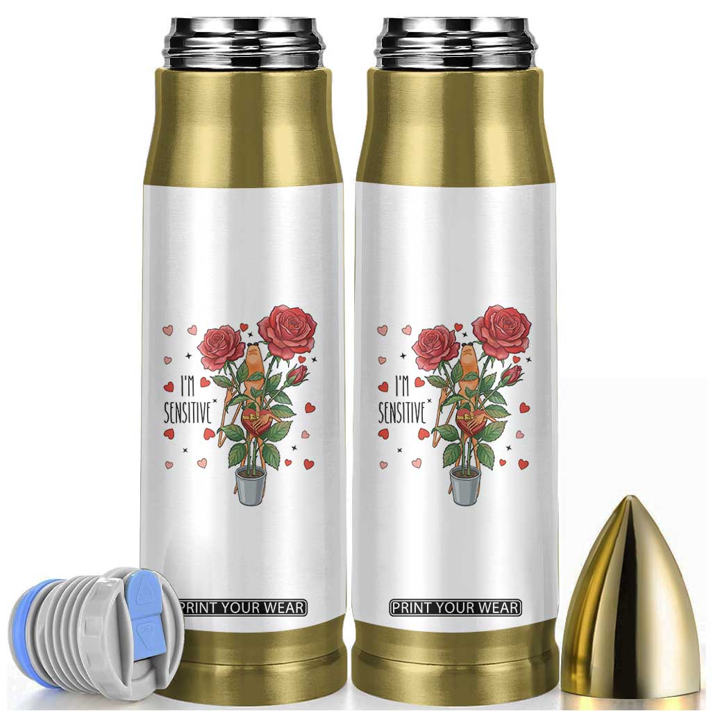 Marcus The Worm Valentine Meme Bullet Tumbler I Am Senstive TS14 White Print Your Wear