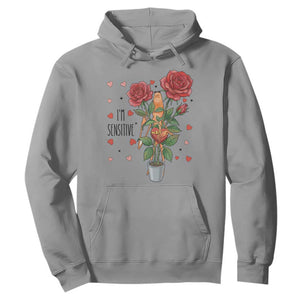 Marcus The Worm Valentine Meme Hoodie I Am Senstive TS14 Sport Gray Print Your Wear