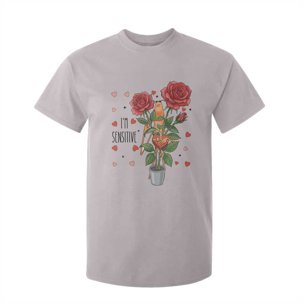 Marcus The Worm Valentine Meme T Shirt For Kid I Am Senstive TS14 Ice Gray Print Your Wear