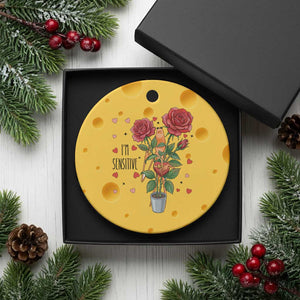 Marcus The Worm Valentine Meme Ceramic Ornament I Am Senstive TS14 1pc Yellow Cheese Print Your Wear
