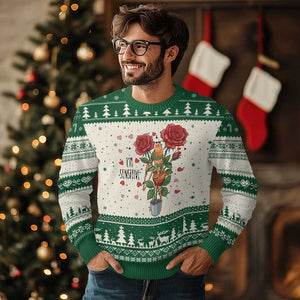 Marcus The Worm Valentine Meme Ugly Christmas Sweater I Am Senstive TS14 Beige Green Print Your Wear