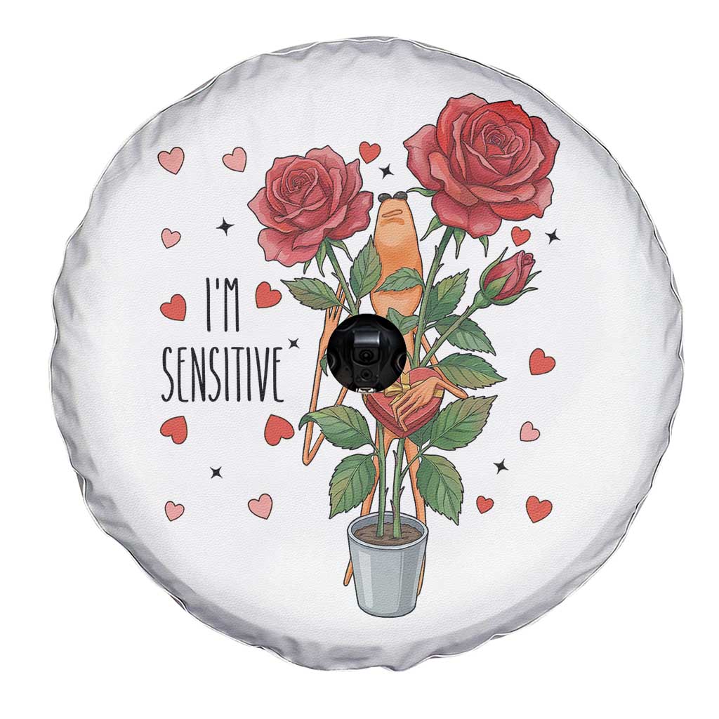 Marcus The Worm Valentine Meme Spare Tire Cover I Am Senstive TS14 Print Your Wear