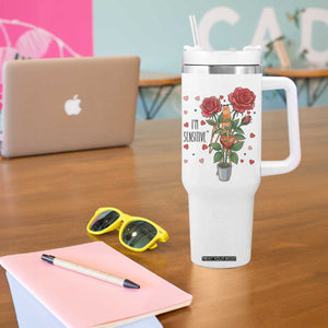 Marcus The Worm Valentine Meme Tumbler With Handle I Am Senstive TS14 Print Your Wear