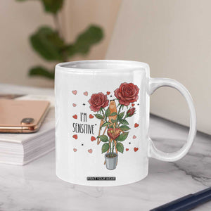 Marcus The Worm Valentine Meme Coffee Mug I Am Senstive TS14 Print Your Wear