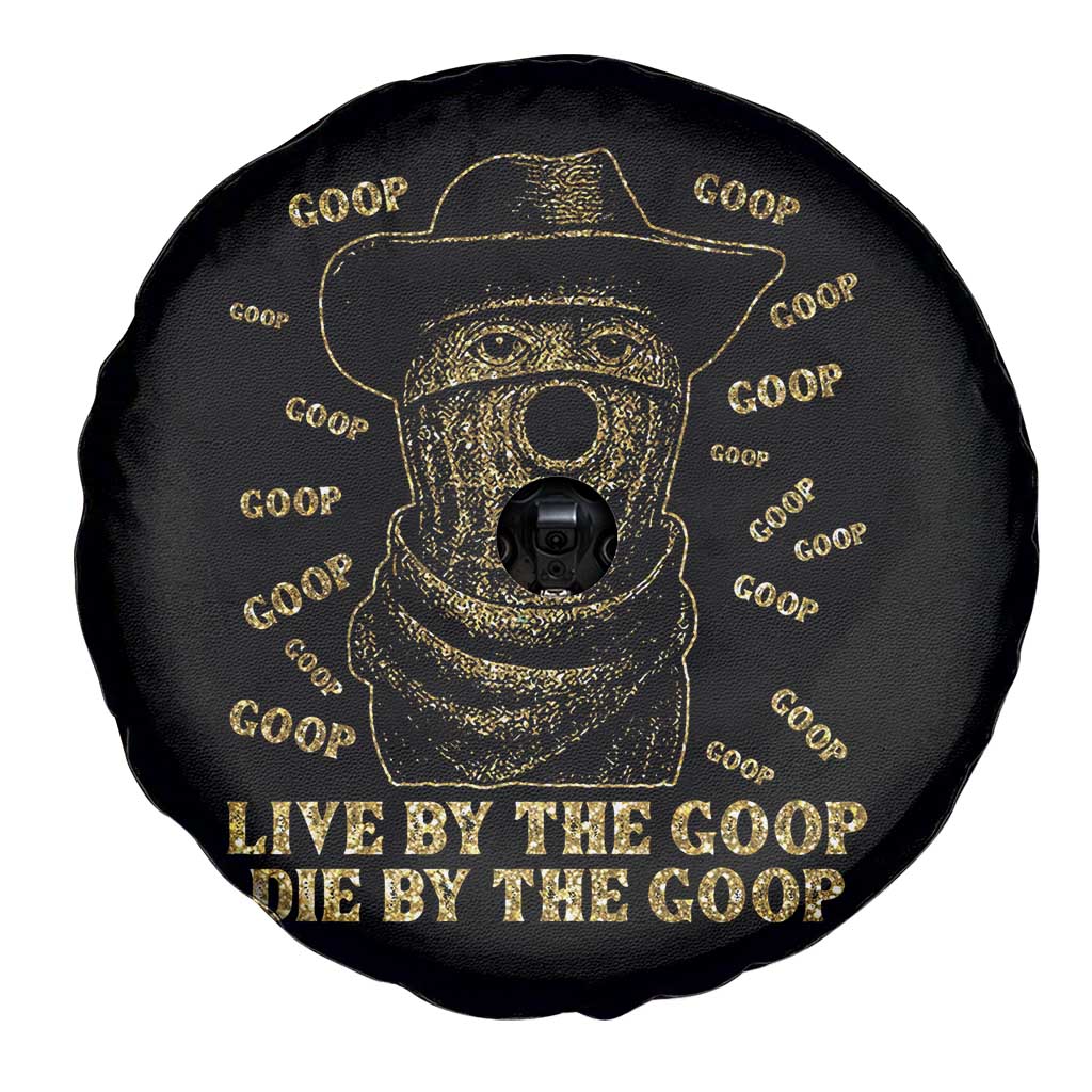 Funny Burnt Peanut Spare Tire Cover Live by The Goop Die by The Goop TS14 Print Your Wear