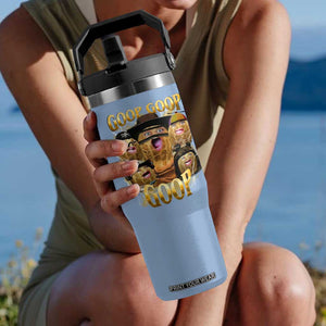 Funny Burnt Peanut Goop Flip Straw Tumbler Bungulato 90s Bootleg TS14 One Size: 30 oz Light Blue Print Your Wear