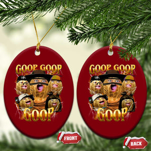Funny Burnt Peanut Goop Ceramic Ornament Bungulato 90s Bootleg TS14 Print Your Wear