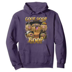 Funny Burnt Peanut Goop Hoodie Bungulato 90s Bootleg TS14 Purple Print Your Wear