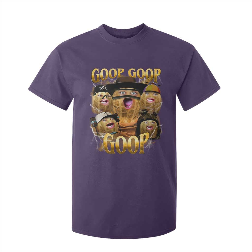 Funny Burnt Peanut Goop T Shirt For Kid Bungulato 90s Bootleg TS14 Purple Print Your Wear
